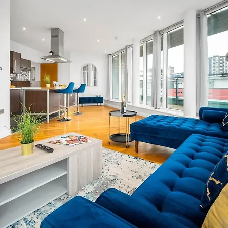 Apartment Haus - Impressive Two Bedroom Penthouse - Balcony - Parking Birmingham